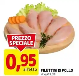 DPiù Filettini di pollo offerta