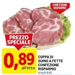 DPiù Coppa di suino a fette confezione risparmio offerta