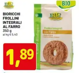 DPiù Bioricchi frollini integrali al farro offerta