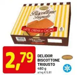 DPiù Delidor biscottone trigusto offerta