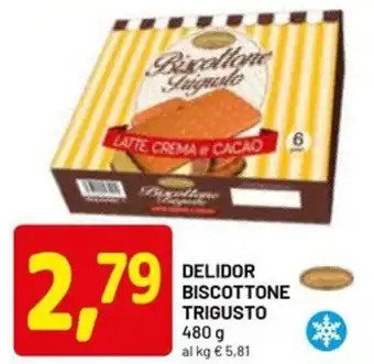 DPiù Delidor biscottone trigusto offerta