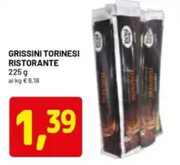 DPiù Grissini torinesi ristorante offerta