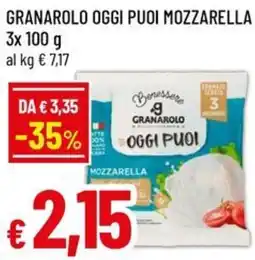 A&O Granarolo oggi puoi mozzarella offerta