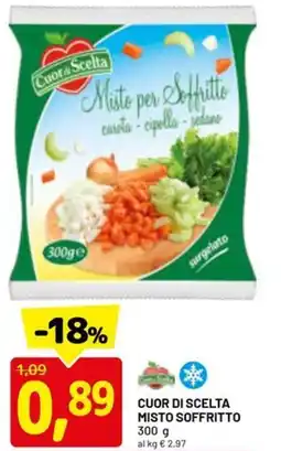 DPiù Cuor di scelta misto soffritto offerta