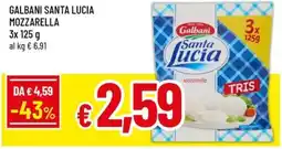 A&O Galbani santa lucia mozzarella offerta