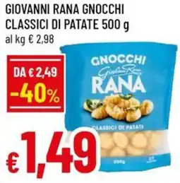 A&O Giovanni rana gnocchi classici di patate offerta