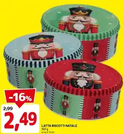 DPiù Latta biscotti natale offerta