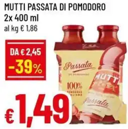 A&O Mutti passata di pomodoro offerta