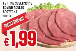 A&O Fettine sceltissime bovino adulto scottona offerta