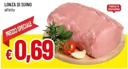 A&O Lonza di suino offerta