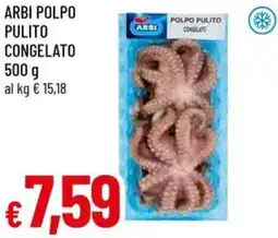 A&O Arbi polpo pulito congelato offerta