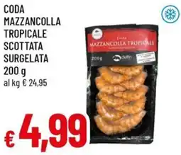 A&O Coda mazzancolla tropicale scottata surgelata offerta