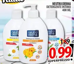 Il Genio Supermercato Neutro derma detergente intimo offerta