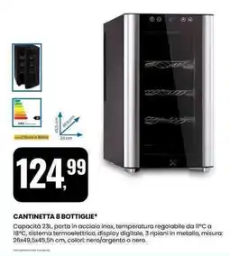 Eurospin Cantinetta 8 bottiglie offerta