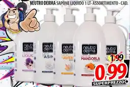 Il Genio Supermercato Neutro derma sapone liquido offerta
