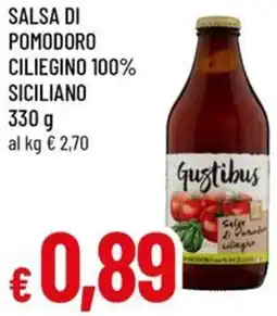 A&O Salsa di pomodoro ciliegino 100% siciliano offerta