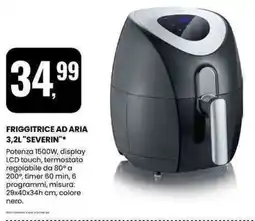Eurospin Friggitrice ad aria 3,2l "SEVERIN" offerta