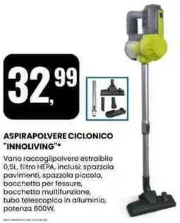 Eurospin Aspirapolvere ciclonico "INNOLIVING" offerta