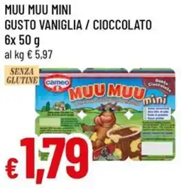 A&O Muu muu mini gusto vaniglia / cioccolato offerta