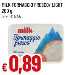 A&O Milk formaggio fresco/light offerta