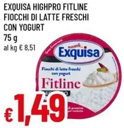 A&O Exquisa highpro fitline fiocchi di latte freschi con yogurt offerta