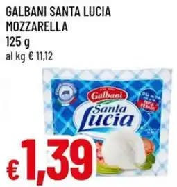 A&O Galbani santa lucia mozzarella offerta