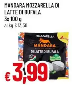 A&O Mandara mozzarella di latte di bufala offerta