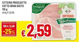 A&O Citterio prosciutto cotto gran gusto offerta