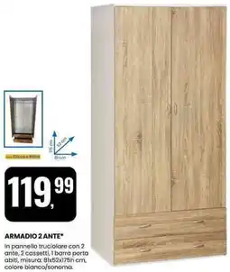 Eurospin Armadio 2 ante offerta