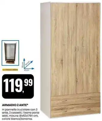 Eurospin Armadio 2 ante offerta