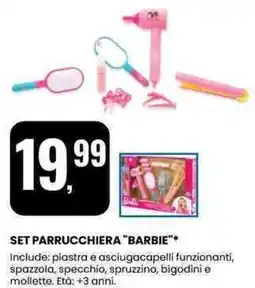Eurospin Set parrucchiera "BARBIE" offerta