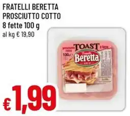 A&O Fratelli beretta prosciutto cotto offerta