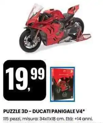 Eurospin Puzzle 3d – ducati panigale v4 offerta