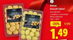 Lidl Deluxe Gnocchi ripieni offerta