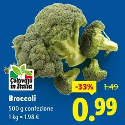 Lidl Broccoli offerta