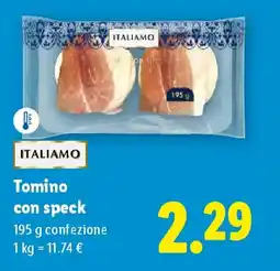 Lidl ITALIAMO Tomino con speck offerta