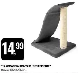 Eurospin Tiragraffi a scivolo "BEST FRIEND" offerta