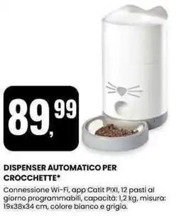 Eurospin Dispenser automatico per crocchette offerta