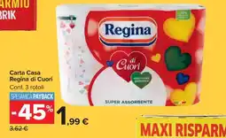 Carrefour Carta Casa Regina di Cuori offerta