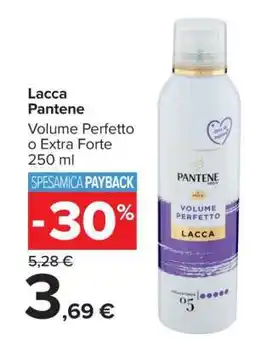 Carrefour Lacca Pantene offerta