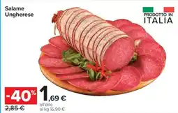Carrefour Salame Ungherese offerta