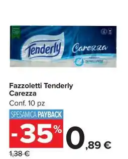 Carrefour Fazzoletti Tenderly Carezza offerta