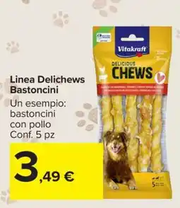 Carrefour Linea Delichews Bastoncini offerta