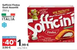 Carrefour SOFFICINI FINDUS gusti assortiti offerta