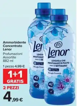 Carrefour Ammorbidente Concentrato Lenor offerta