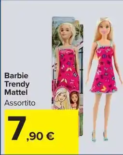 Carrefour Barbie Trendy Mattel offerta