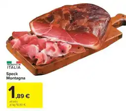 Carrefour Speck Montagna offerta