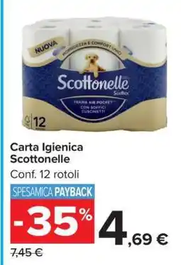 Carrefour Carta Igienica Scottonelle offerta