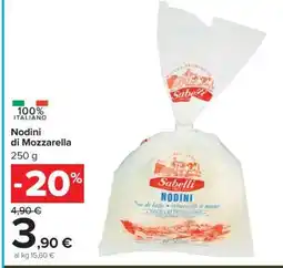 Carrefour Nodini di mozzarella offerta