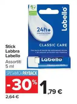 Carrefour Stick Labbra Labello offerta